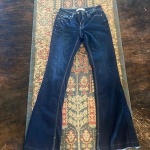 Gently used bootcut jeans.